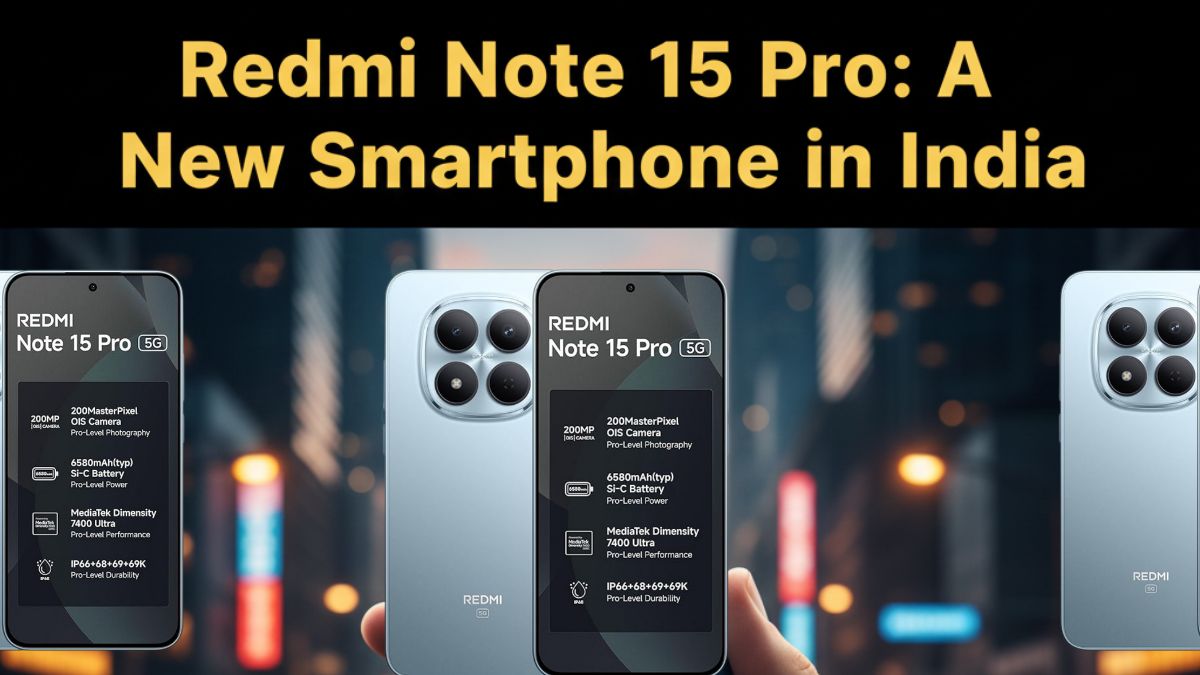 Redmi Note 15 Pro: स्मार्टफोन की दुनिया में नया तहलका मचाएगा