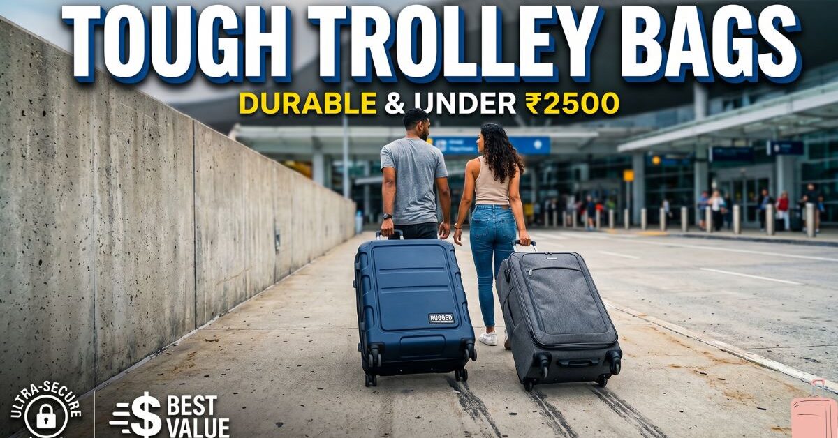 Tough Trolley Bags: Durable & Under ₹2500