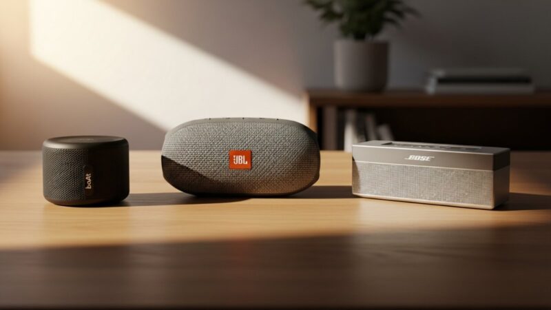 Affordable boAt, JBL, and Bose Bluetooth Speakers Compared
