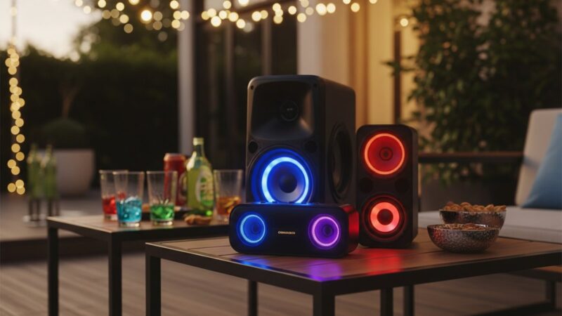 Best Party Bluetooth Speakers With LED Lights and Heavy Bass